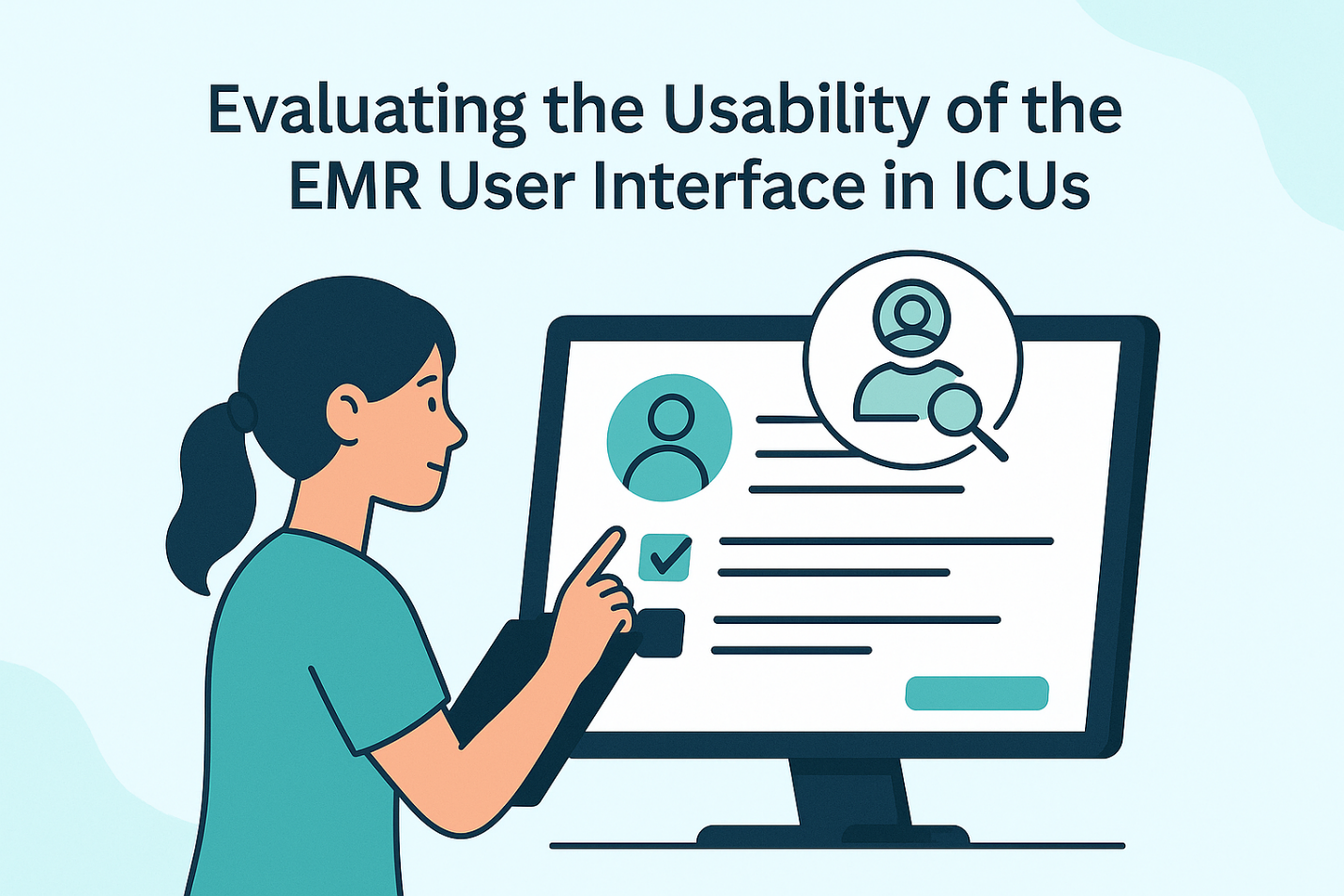 پژوهش دکتری در حوزه ارگونومی و کاربردپذیری پرونده الکترونیک سلامت در بخش مراقبتهای ویژه