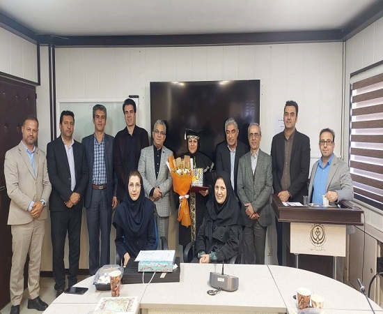 برگزاری جلسه دفاع از پایان نامه خانم &laquo; مرضیه شهریاری نمدی &raquo;&nbsp;