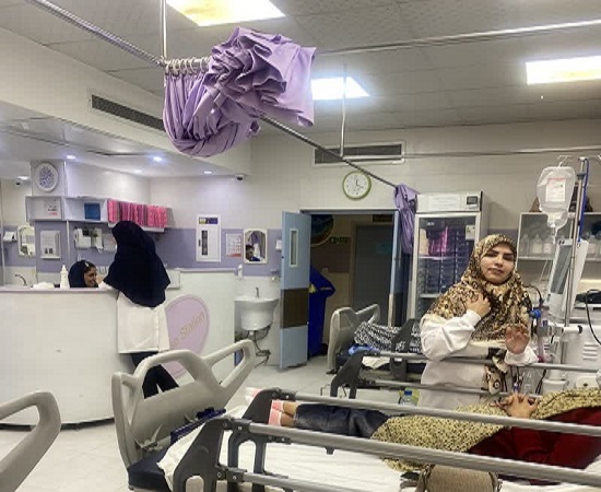 آموزش خودمراقبتی معنوی به بیماران دیالیزی بیمارستان شهید فقیهی توسط عضو هیات علمی دانشکده بهداشت