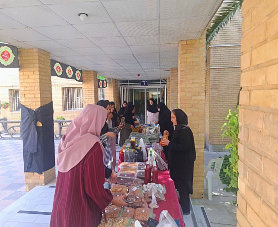 استقبال از غرفه فروش محصولات خانگی و دستساز