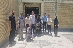 بازدید دانشجویان گروه مهندسی بهداشت محیط از تصفیه خانه آب شیراز