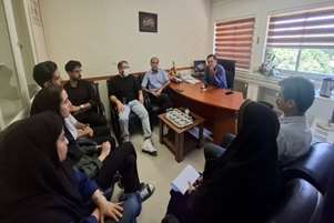برگزاری جلسه مشترک با اعضای جدید شورای صنفی دانشجویان مقطع پایه