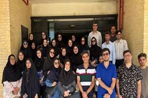 از فاضلاب خام تا آبِ بازیافتی؛ بازدید دانشجویان مهندسی بهداشت محیط از تصفیه‌خانه فاضلاب شماره ۱ شیراز