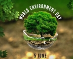 تبریک گروه مهندسی بهداشت محیط به مناسبت روز جهانی محیط زیست