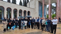 بازدید فرهنگی کارمندان دانشکده بهداشت از سعدیه