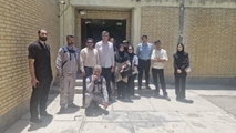 بازدید دانشجویان گروه مهندسی بهداشت محیط از تصفیه خانه آب شیراز