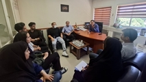 برگزاری جلسه مشترک با اعضای جدید شورای صنفی دانشجویان مقطع پایه