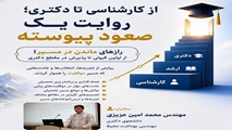 اطلاعیه برگزاری وبینار آموزشی: از کارشناسی تا دکتری؛ روایت یک صعود پیوسته