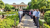 برگزاری برنامه بازدید از باغ تاریخی نارنجستان قوام جهت تقویت روحیه کارکنان دانشکده