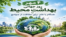 پیام مدیر گروه مهندسی بهداشت محیط به مناسبت روز جهانی بهداشت محیط(۱۴۰۵)